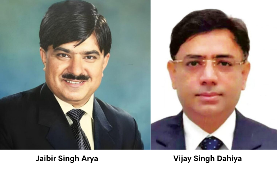 Jaibir Singh Arya and Vijay singh dahiya