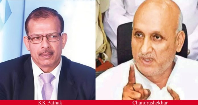 KK Pathak IAS gets the better off education minister, Chandrashekhar removed